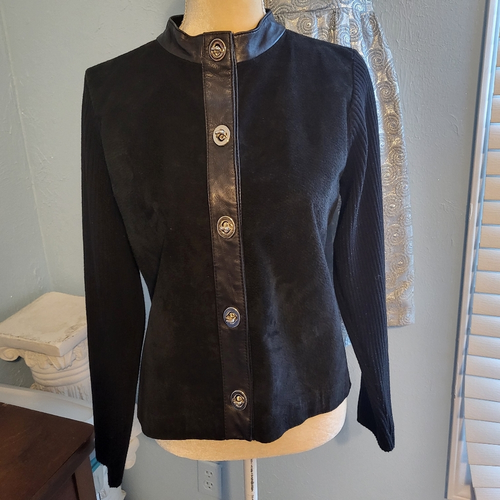 Escapade suede & leather jacket